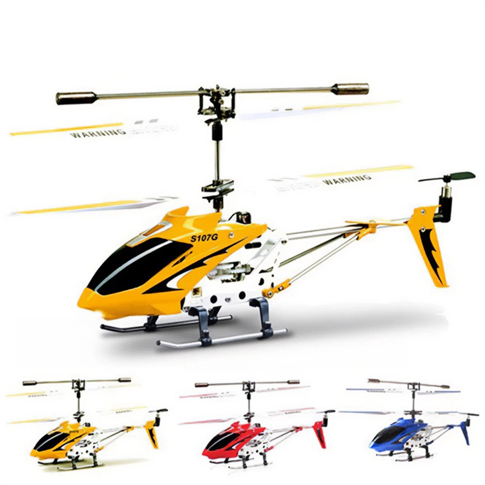 Unzerbrechlicher Mini RC Helikopter mit Gyroskop - Rot