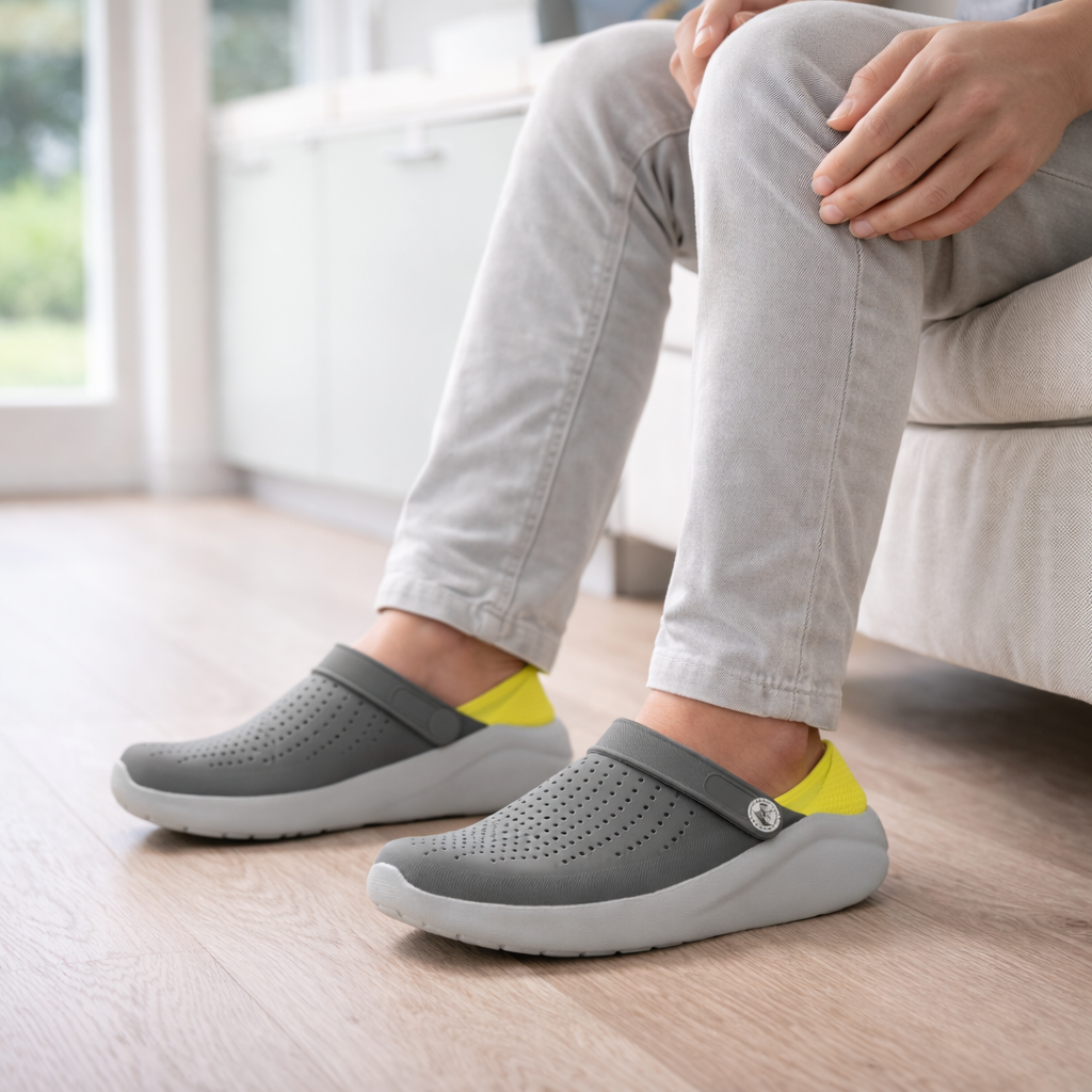 Unisex Komfort-Sandale mit gepolsterter Fussgewölbestütze