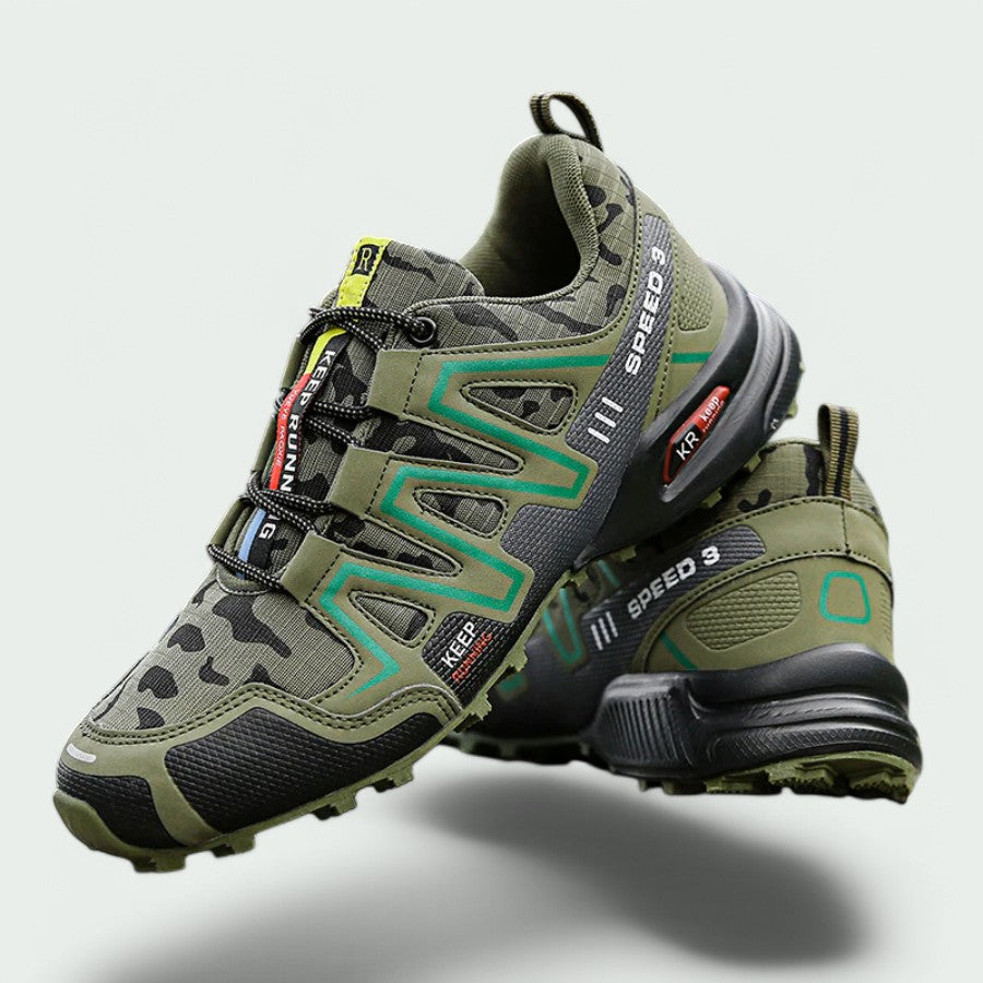 Atmungsaktive und leichte Unisex-Wanderschuhe mit Gummisohle
