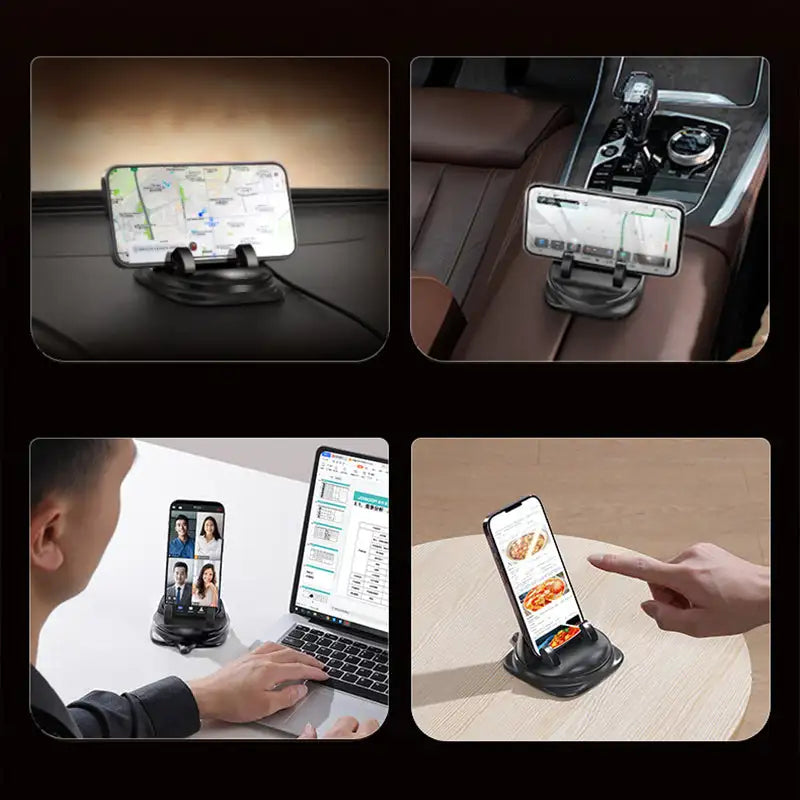 Universelle Autotelefonhalterung mit 360°-Drehbarkeit
