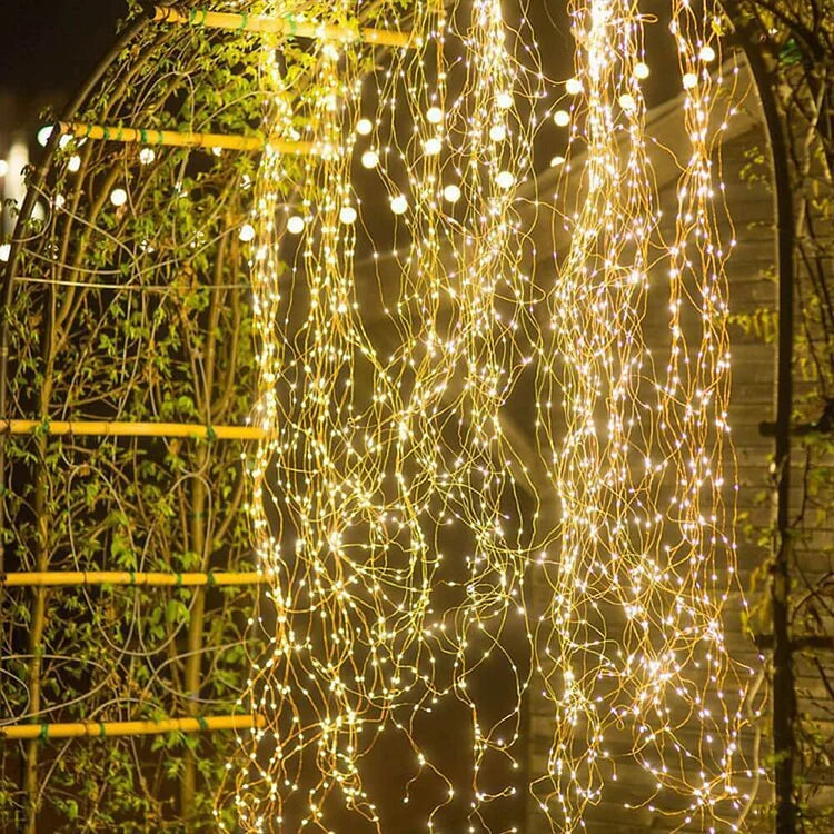 Magische Weihnachtsbaumbeleuchtung