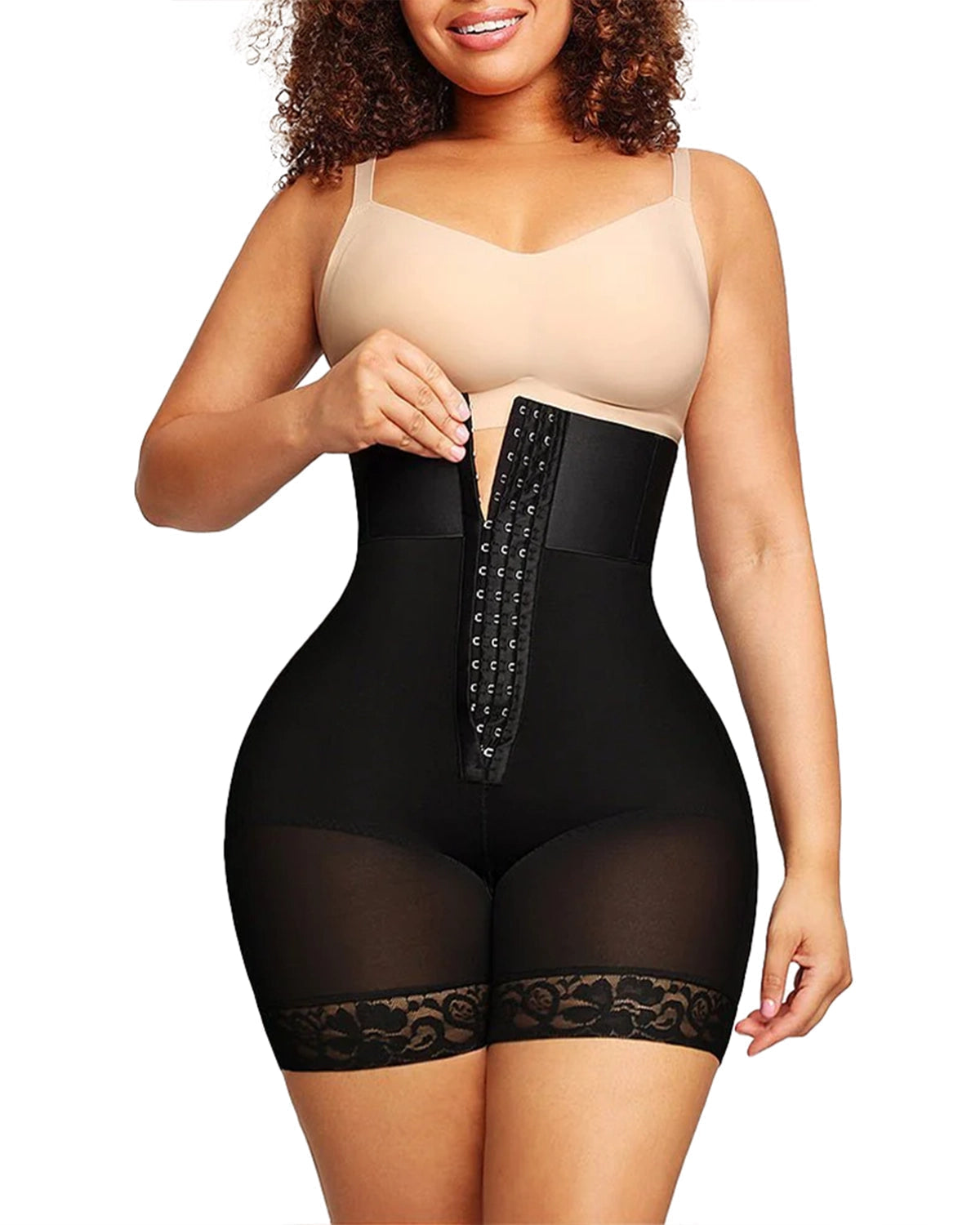 Nahtlose hüftformende und figurformende Shorts – Flacher-Bauch-Effekt, bequem und rutschfest, ideal für den Alltag und besondere Anlässe