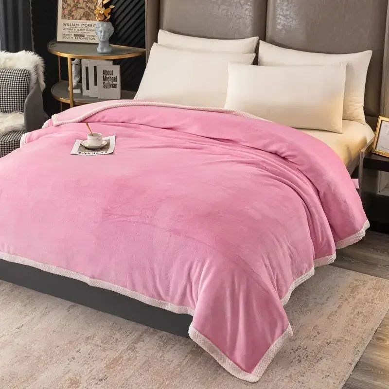 Dicke Kaschmirdecke für Bett und Sofa