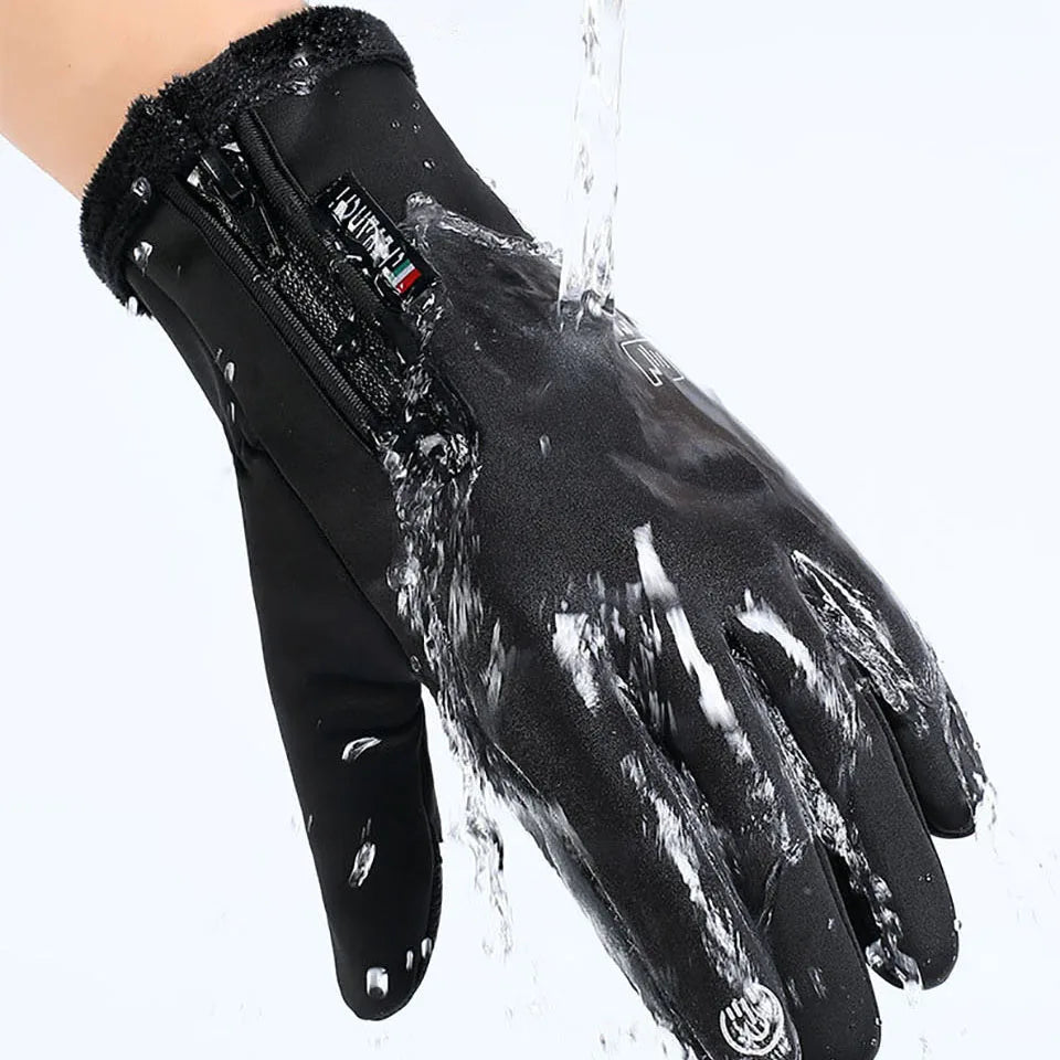 Wasserabweisende Thermo-Angelhandschuhe