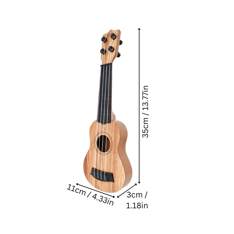Musikspielzeug Gitarre für Kinder mit Tastatur