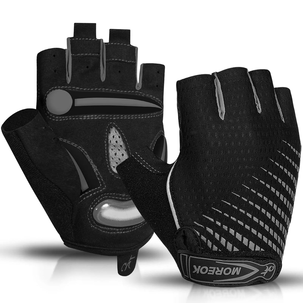 Fingerlose Handschuhe mit Gelpolsterung