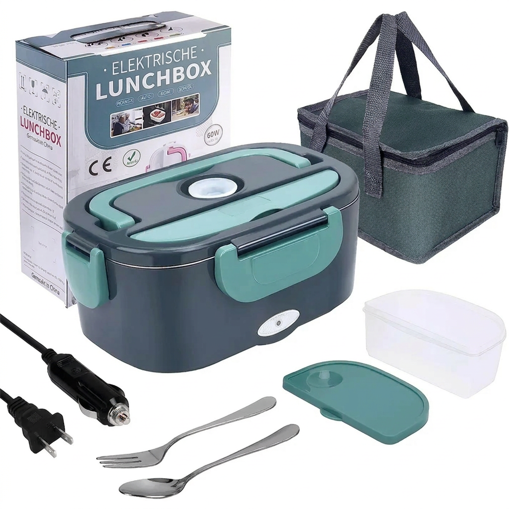 1,5-l elektrische Lunchbox mit tragbarem 60-W-Speisewärmer