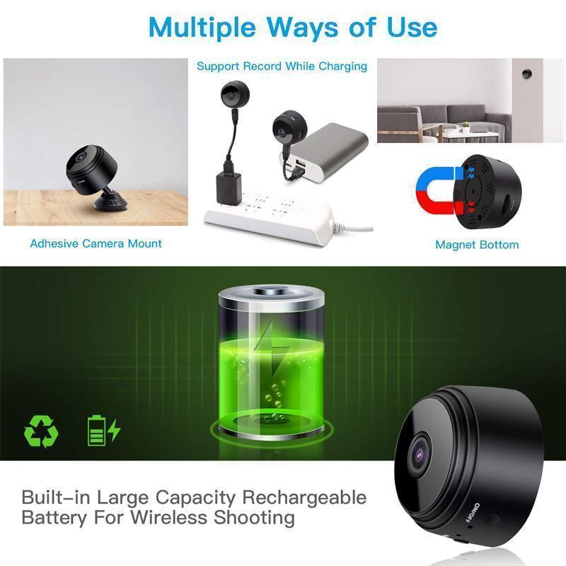 1080P magnetische WLAN-Minikamera – Rückfahrkamera für Wohnmobile
