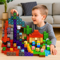 200-teiliges magnetisches Bausteine-Set für Kinder