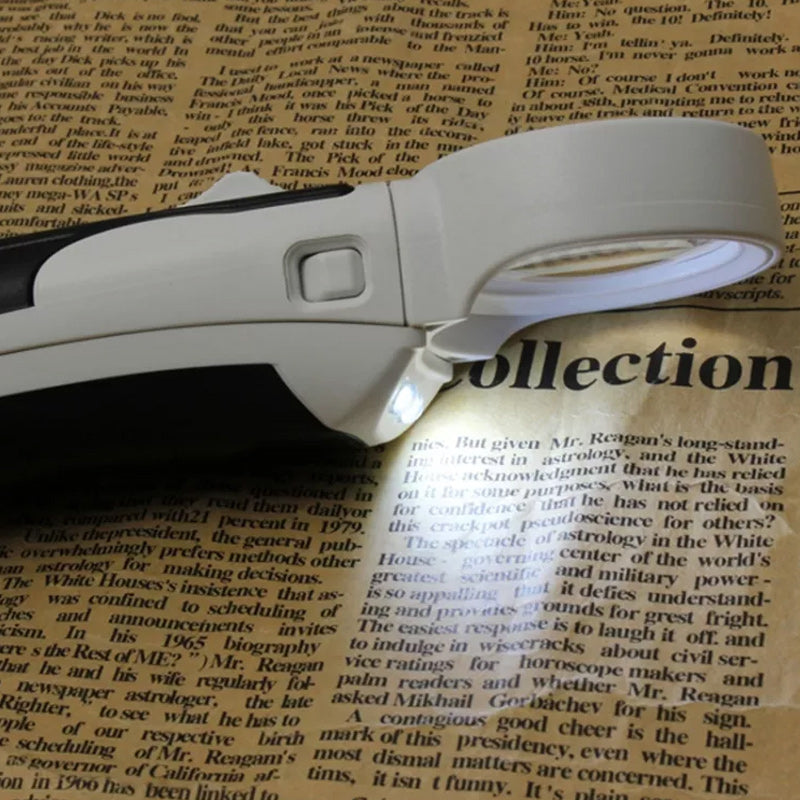 20X Optische Lupe mit LED-Beleuchtung