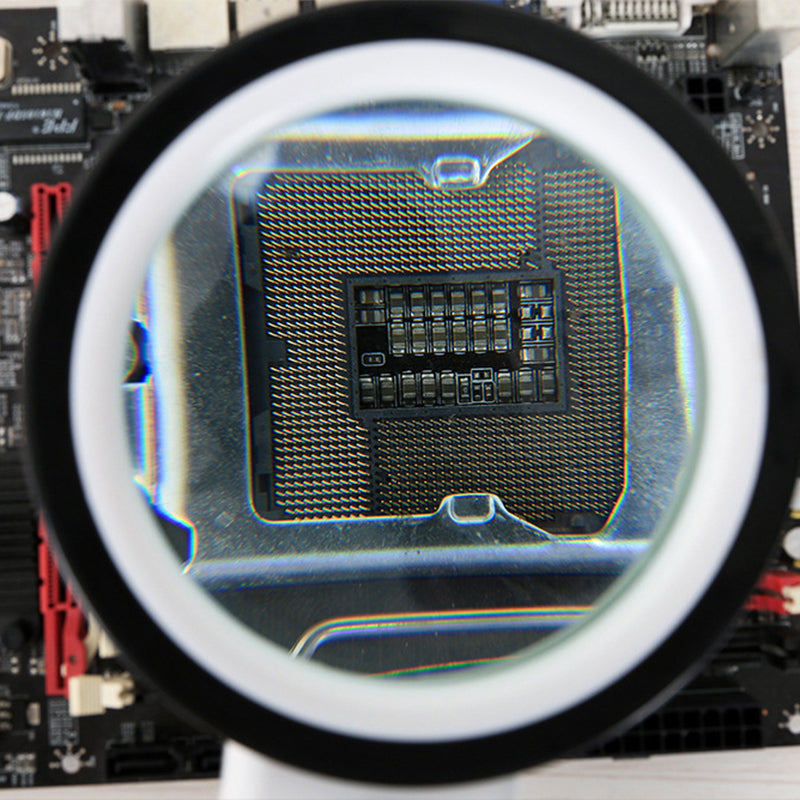 30-fache optische Lupe mit LED-Beleuchtung