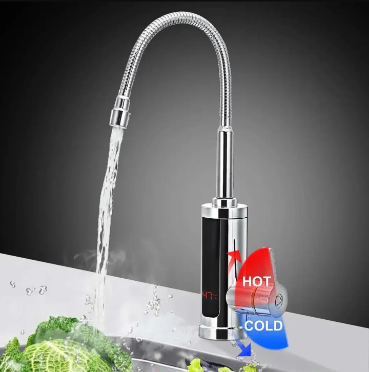 3000 W Elektrische Armatur - Sofortiges Warmwasser | Küche