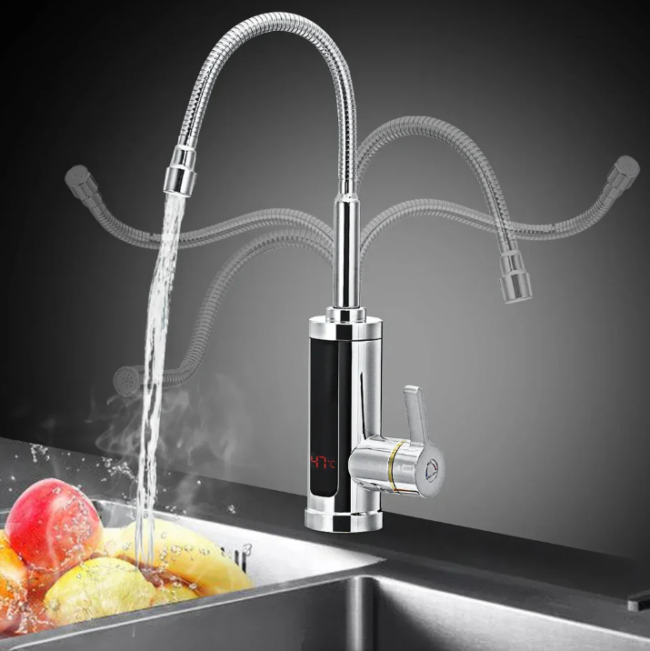 3000 W Elektrische Armatur - Sofortiges Warmwasser | Küche