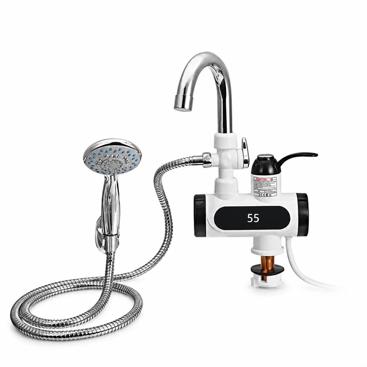 3000 W Elektrische Armatur - Sofortiges Warmwasser | Küche