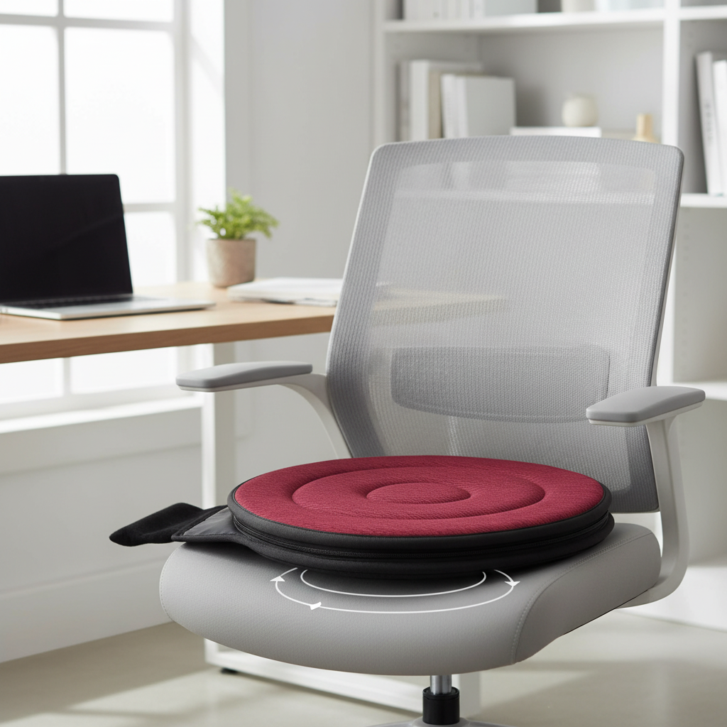 360° drehbares Sitzkissen – Bequemes Drehkissen für Auto, Büro und Zuhause