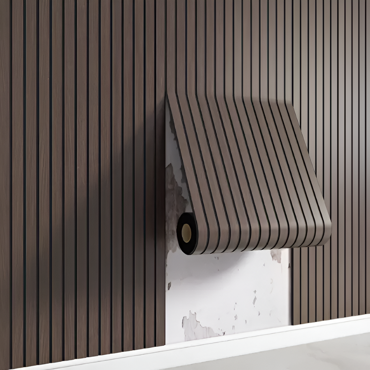 3D Wandpaneele – Selbstklebende PVC-Wandpaneele mit realistischer Holztextur