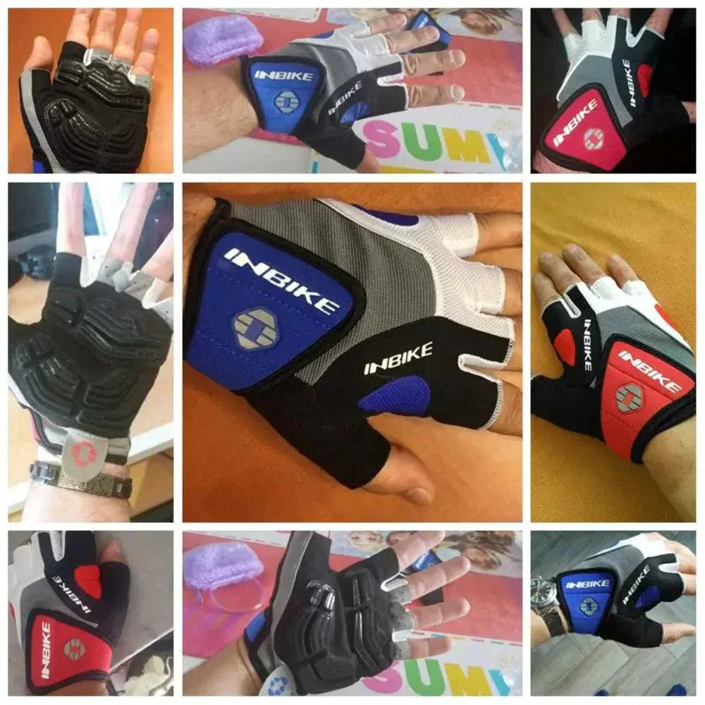 3D-Gel-gepolsterte Velohandschuhe – stossdämpfende und atmungsaktive Velohandschuhe für Damen und Herren