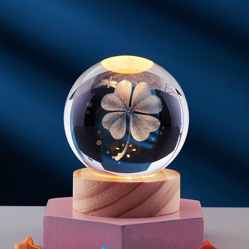 3D Kristall Nachtlampe