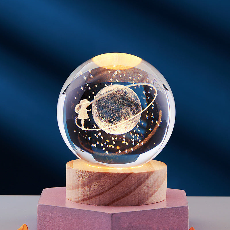 3D Kristall Nachtlampe