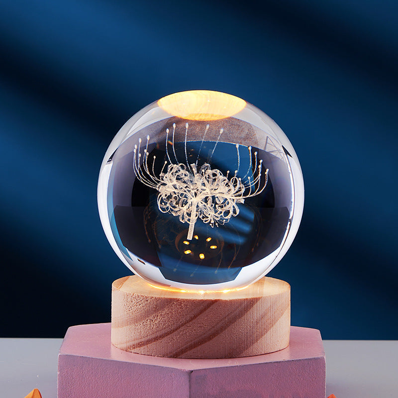 3D Kristall Nachtlampe