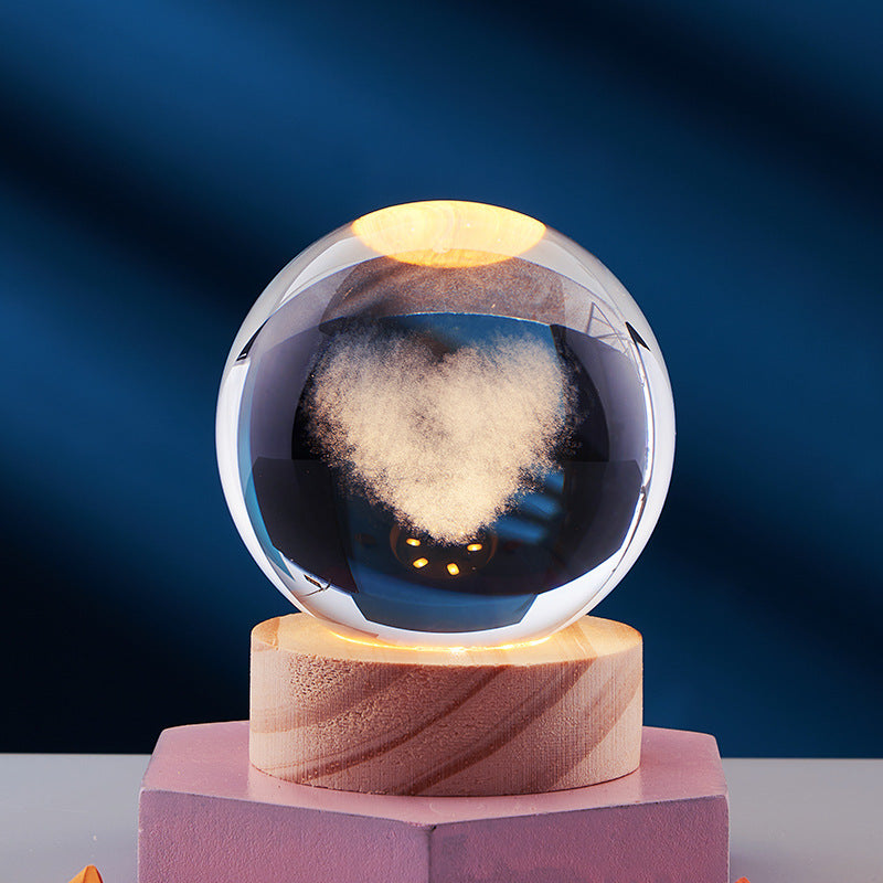 3D Kristall Nachtlampe