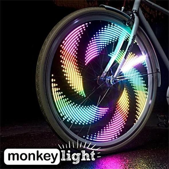 3D-LED-Speichenbeleuchtung für Fahrräder