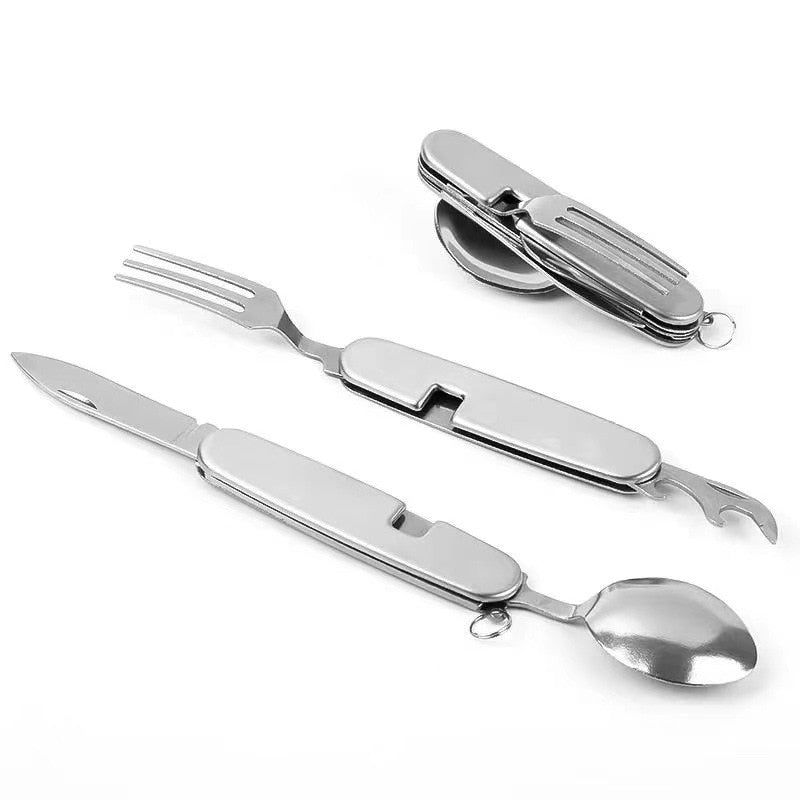 4-in-1-Besteckset für Outdoor-Abenteuer