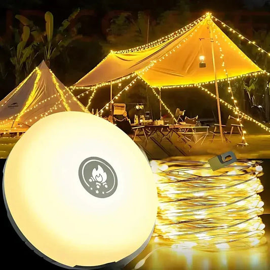 4-in-1 ausziehbare Campinglampe