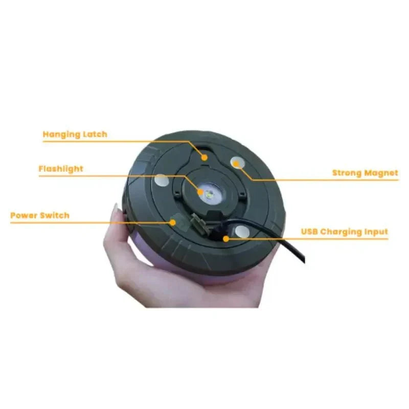 4-in-1 ausziehbare Campinglampe