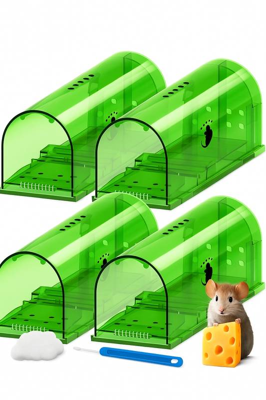 4-teiliges Mausefallen-Set