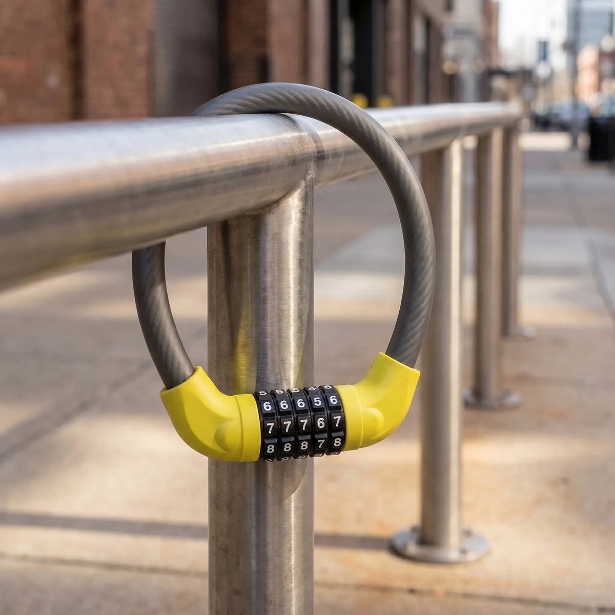 5-stelliges Zahlencode-Fahrradschloss