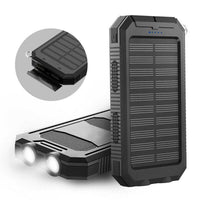 500000 mAh wasserdichte Solar-Powerbank - Doppel-USB