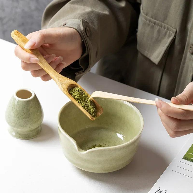 6-teiliges Matcha-Teeset für die authentische japanische Teezubereitung