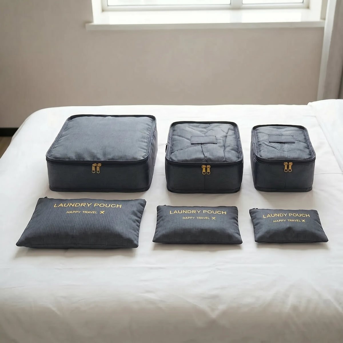 6-teiliges Reise-Organizer-Set