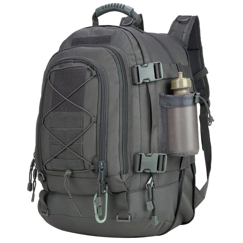 Erweiterbarer taktischer 60-Liter-Rucksack für Outdoor-Reisen