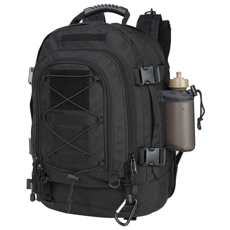 Erweiterbarer taktischer 60-Liter-Rucksack für Outdoor-Reisen