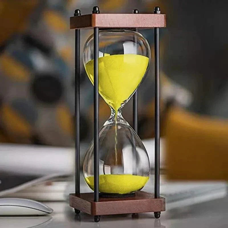 60-Minuten-Sanduhr – elegante Sanduhr für Zeitmanagement und Dekoration