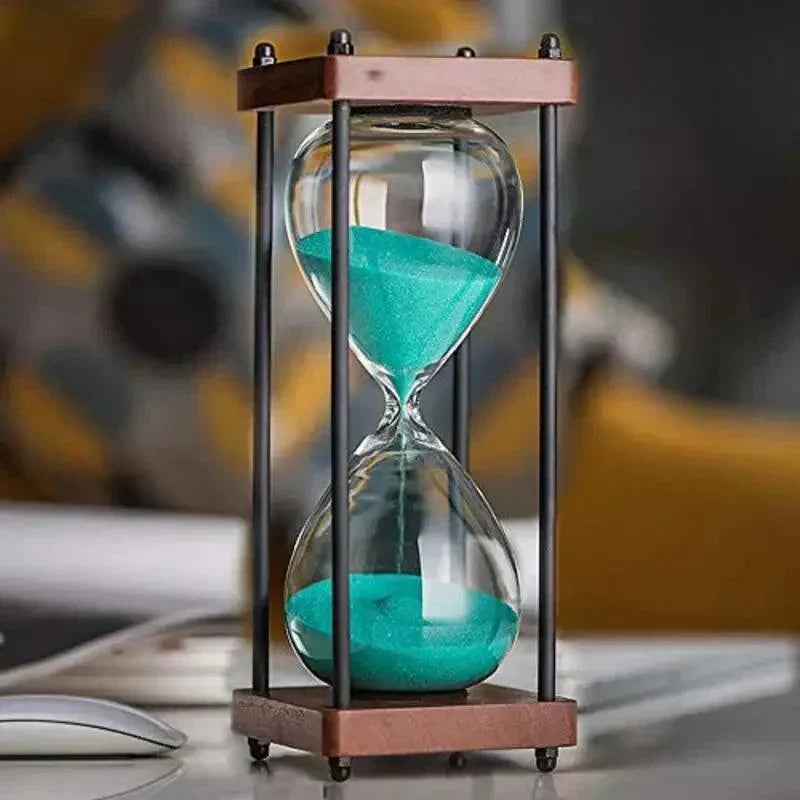 60-Minuten-Sanduhr – elegante Sanduhr für Zeitmanagement und Dekoration