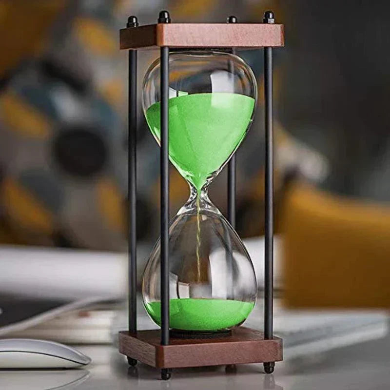 60-Minuten-Sanduhr – elegante Sanduhr für Zeitmanagement und Dekoration