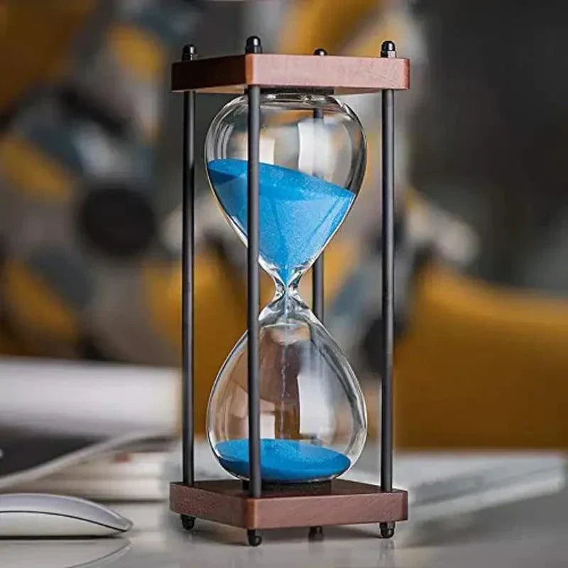 60-Minuten-Sanduhr – elegante Sanduhr für Zeitmanagement und Dekoration