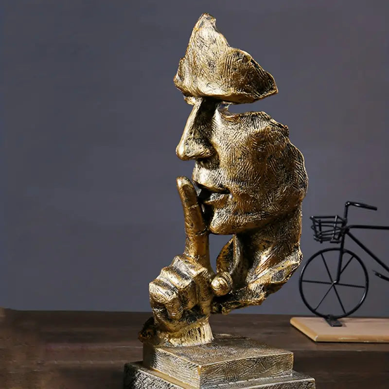 Abstrakte Skulptur Stille für ruhige Innenräume
