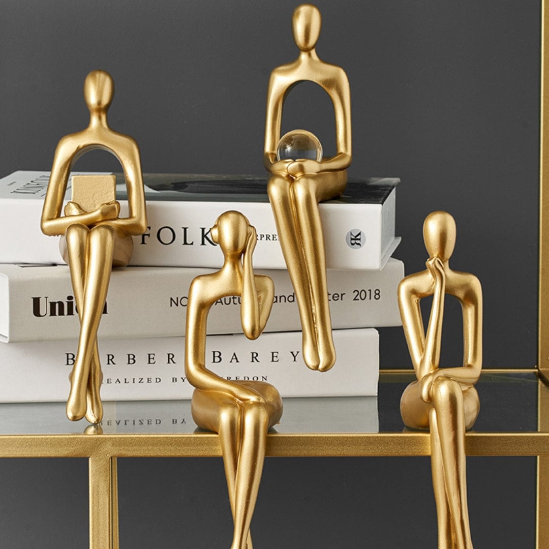 Abstrakte Bücherregal-Figuren für die Heimdekoration – Besonderes Dekorationsobjekt