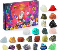 Adventskalender – 24 natürliche Kristallschätze