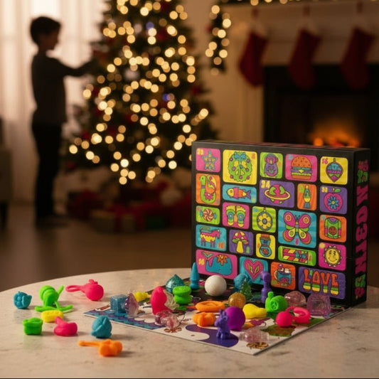 Adventskalender mit Fidget-Spielzeugen für Kinder