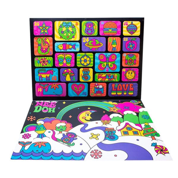 Adventskalender mit Fidget-Spielzeugen für Kinder