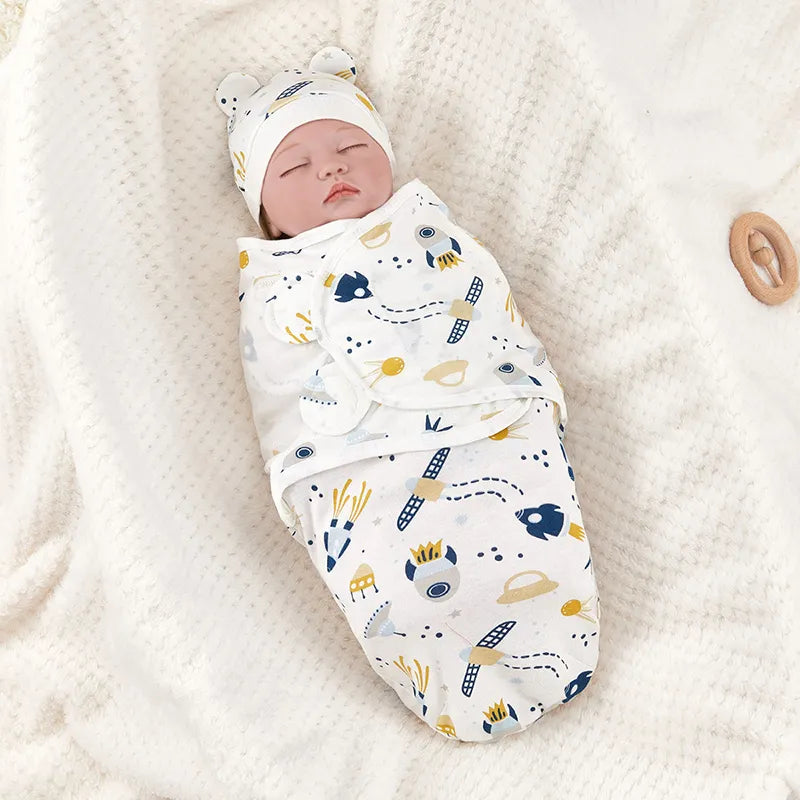 Verstellbarer Baumwoll-Pucktuch für Neugeborene und Babys