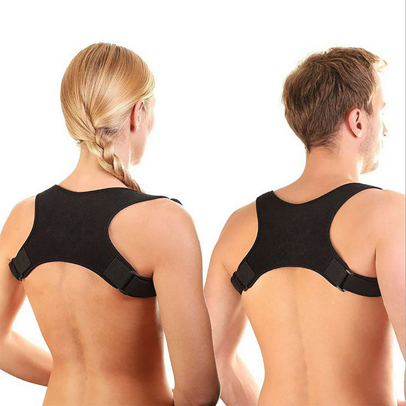 Verstellbarer Haltungskorrektor mit Rücken- und Schulterstütze – Ergonomisches Design aus leichtem, atmungsaktivem Material