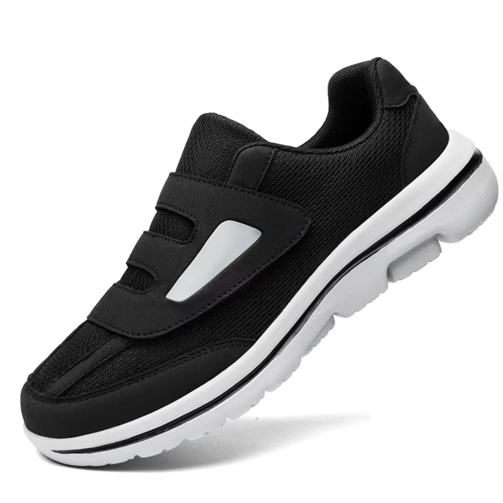 Verstellbare Klettschuhe in extra breiter, atmungsaktiver und bequemer Ausführung für geschwollene Füsse