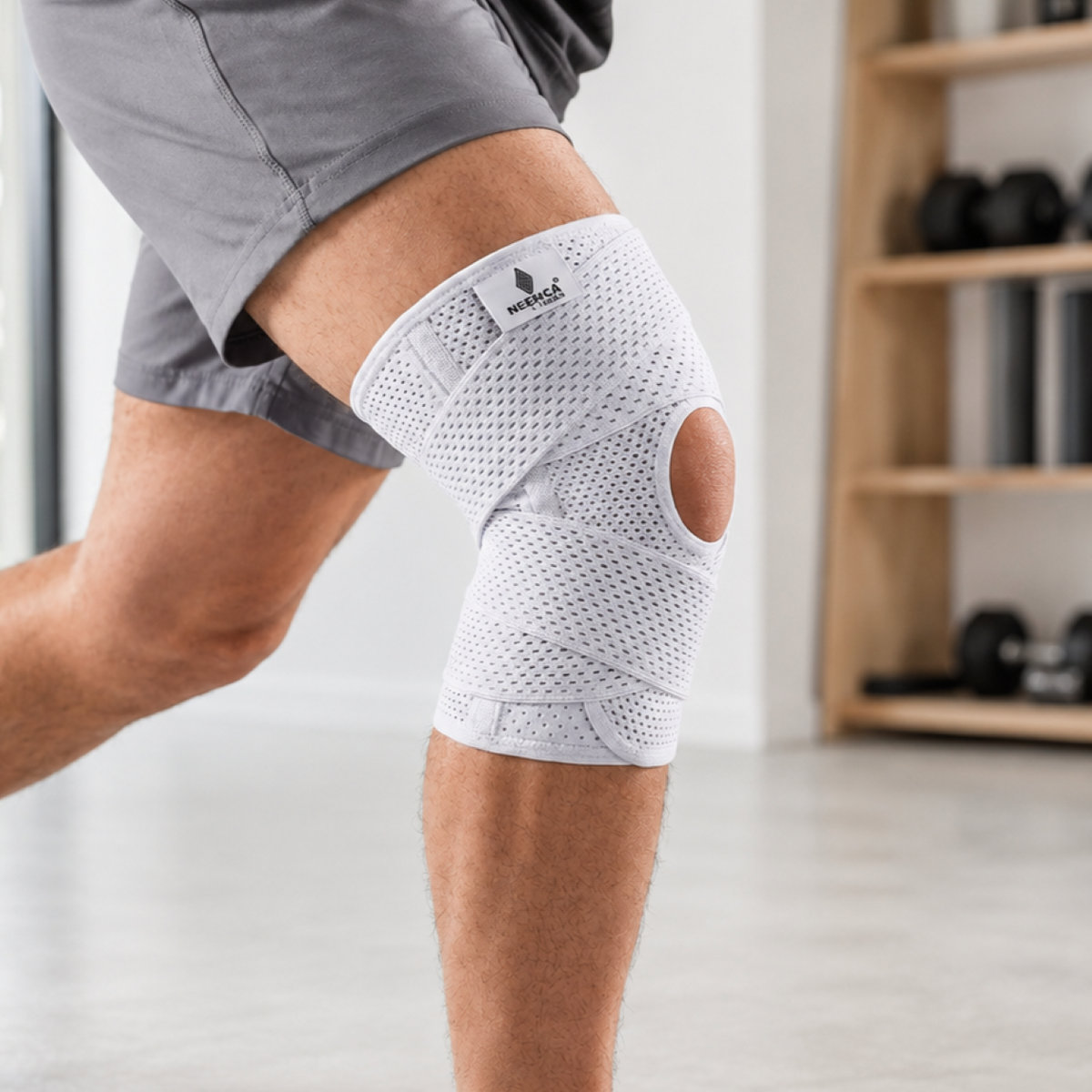 Verstellbare Kniebandage