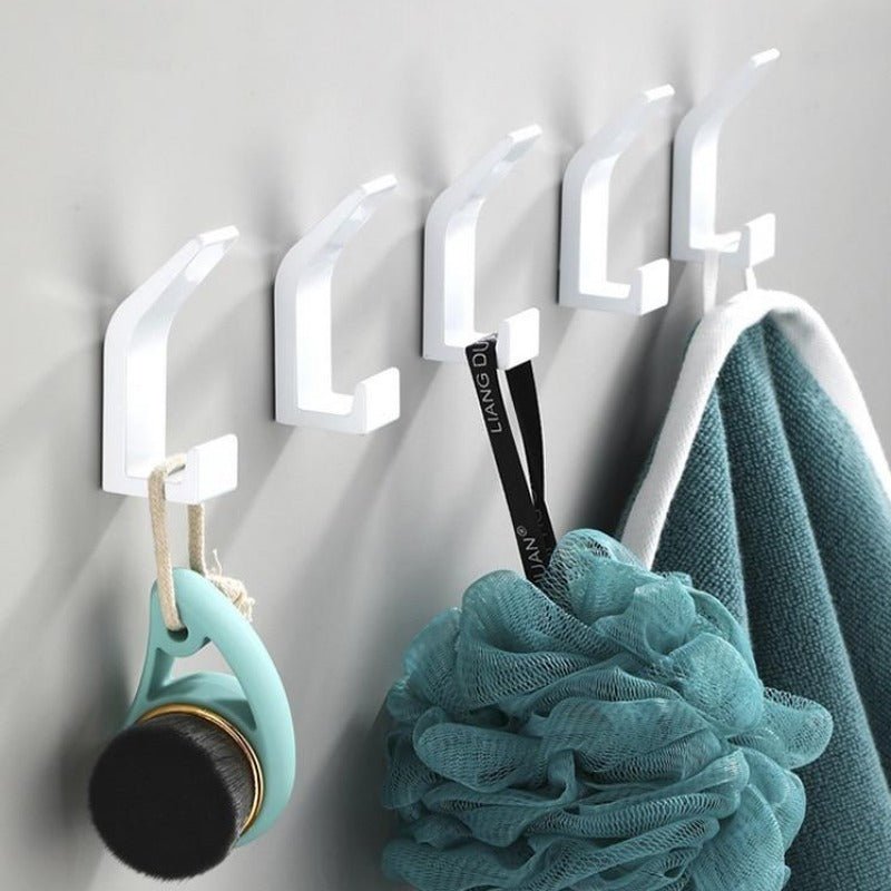 Aluminium-Wandhaken in Schwarz/Weiss – Moderne dekorative Mantelhaken